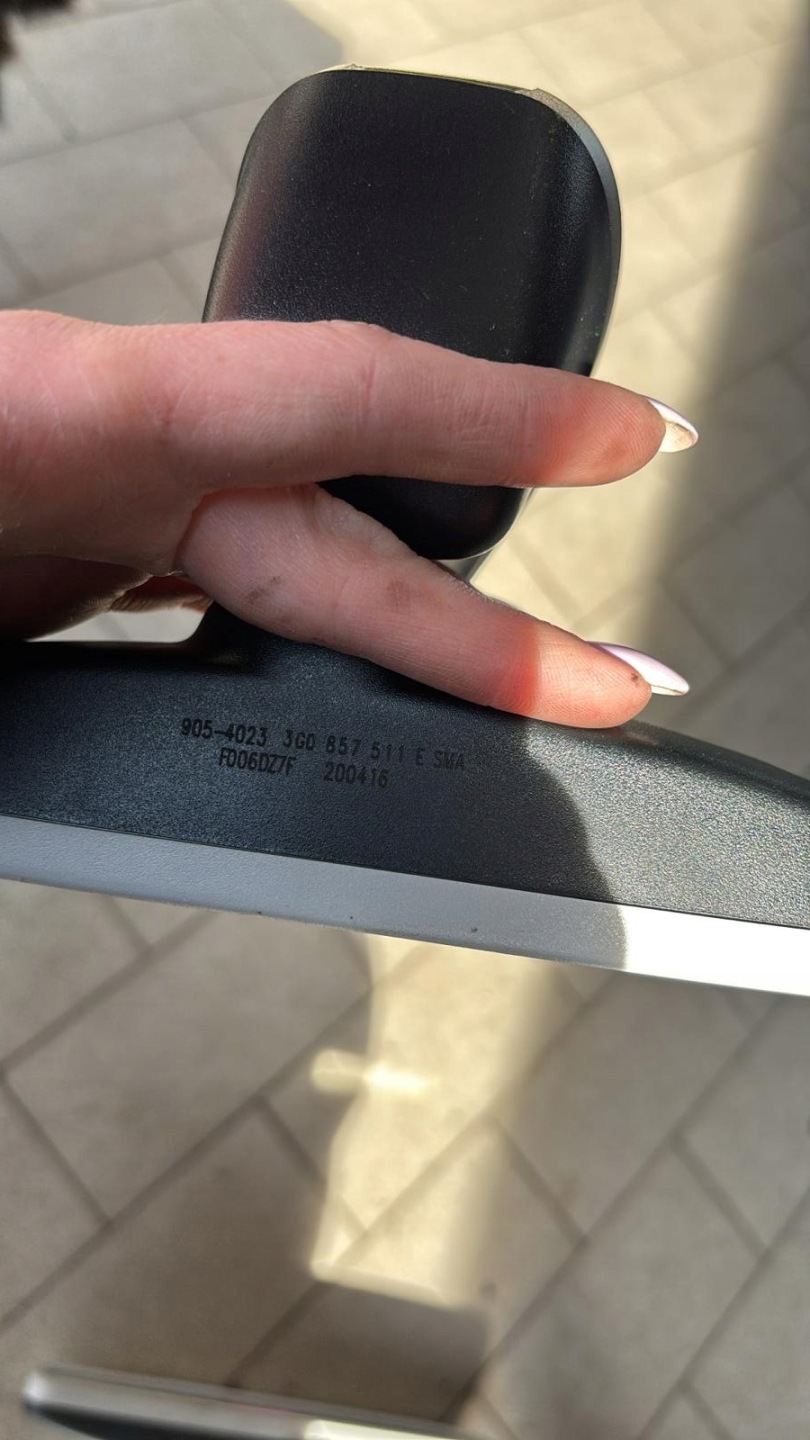 rear-view mirror inner VW SHARAN II 3G0857511E