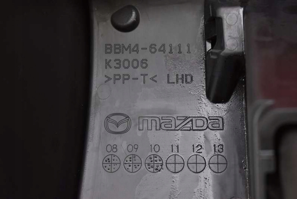 Handschuhfach des Beifahrers EU BBM4-64111 MAZDA 3 2 II BL 09-13
