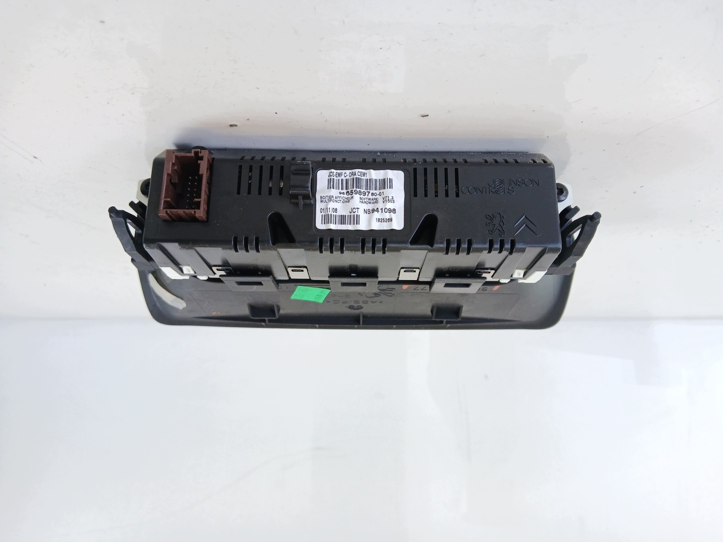 PEUGEOT 308 207 Display RADIA 9665989780