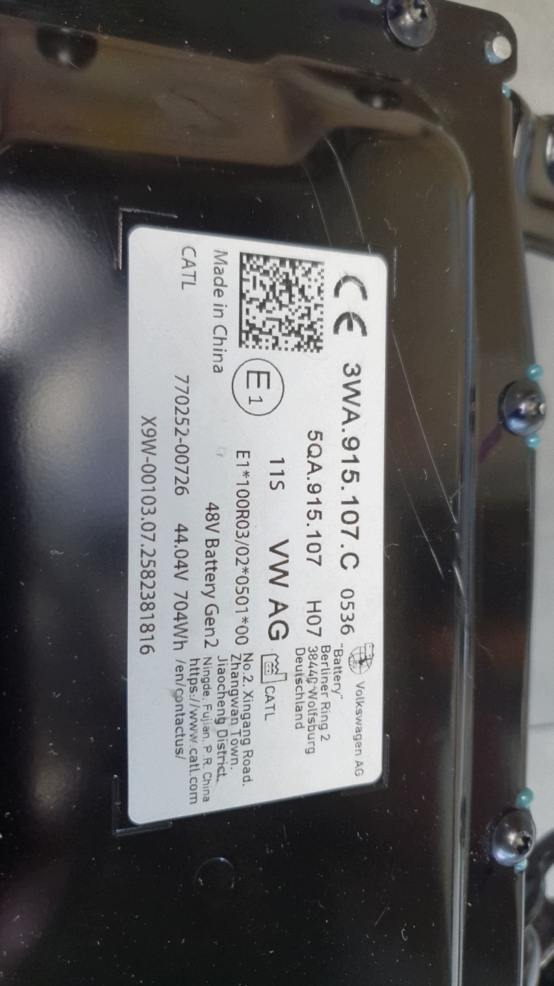 Audi A3 8Y 1.5 BATERIA AKUMULATOR 3WA915107C