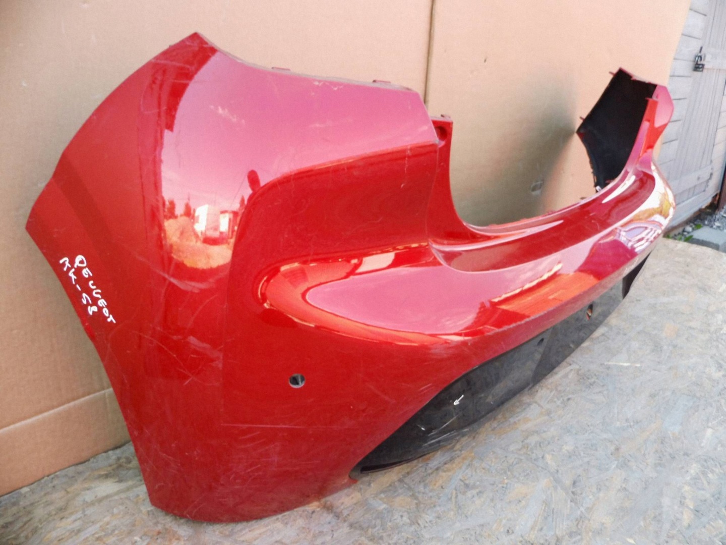 Peugeot 208 II 2019-2023 bumper rear rear part