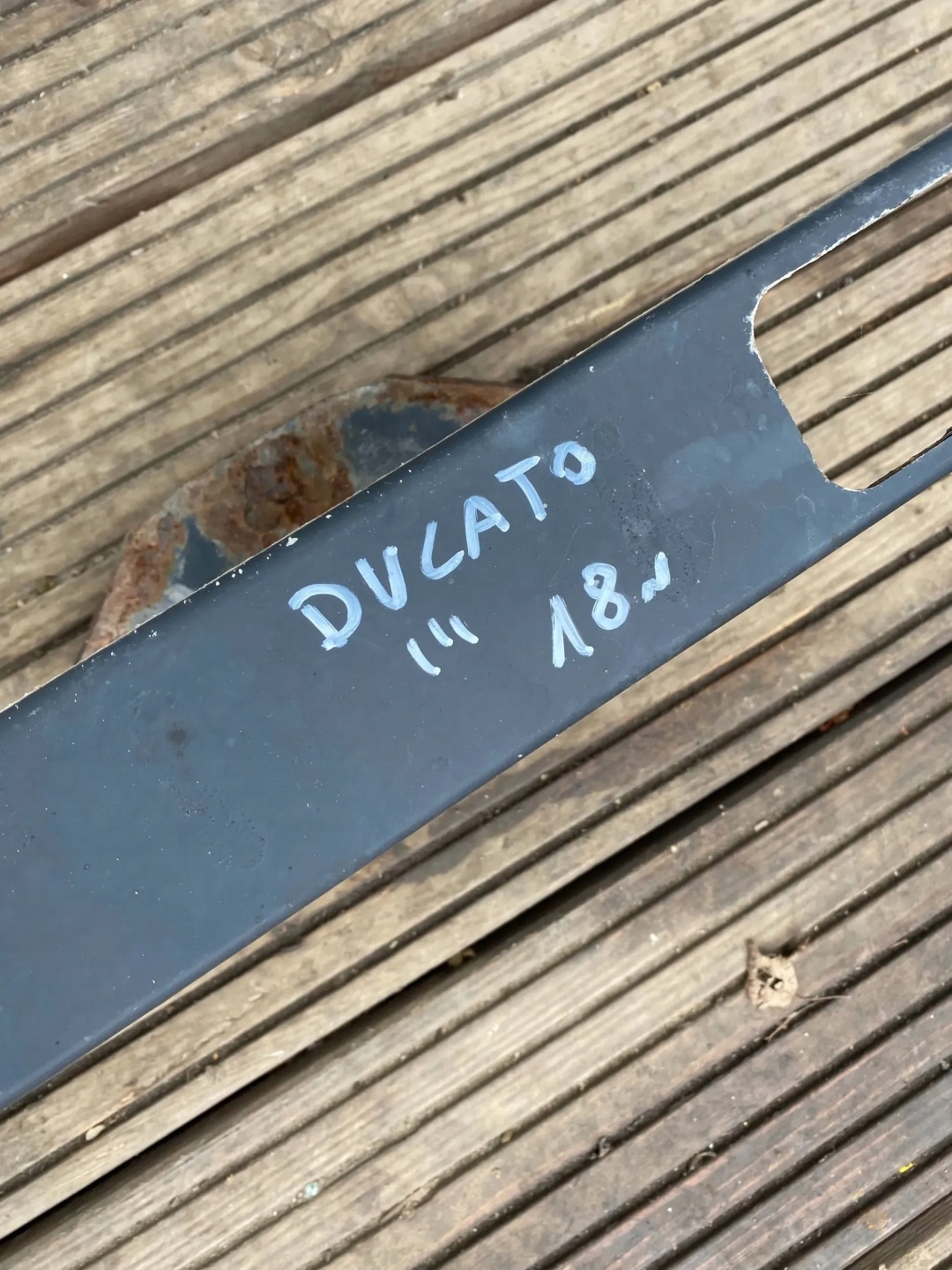 FIAT DUCATO III LIFT bumper support rear part