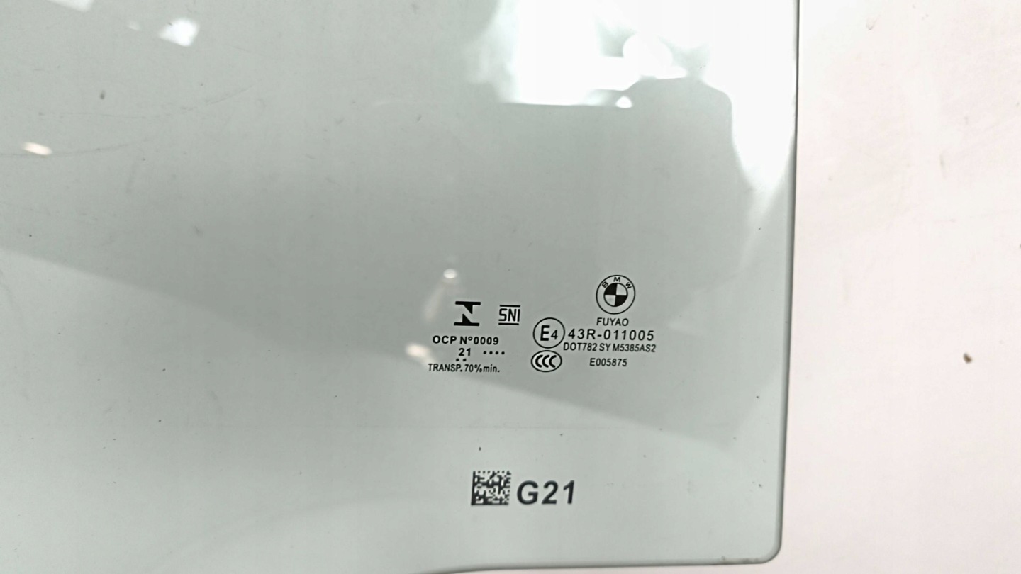 BMW 3 G21 window door rear right 21r