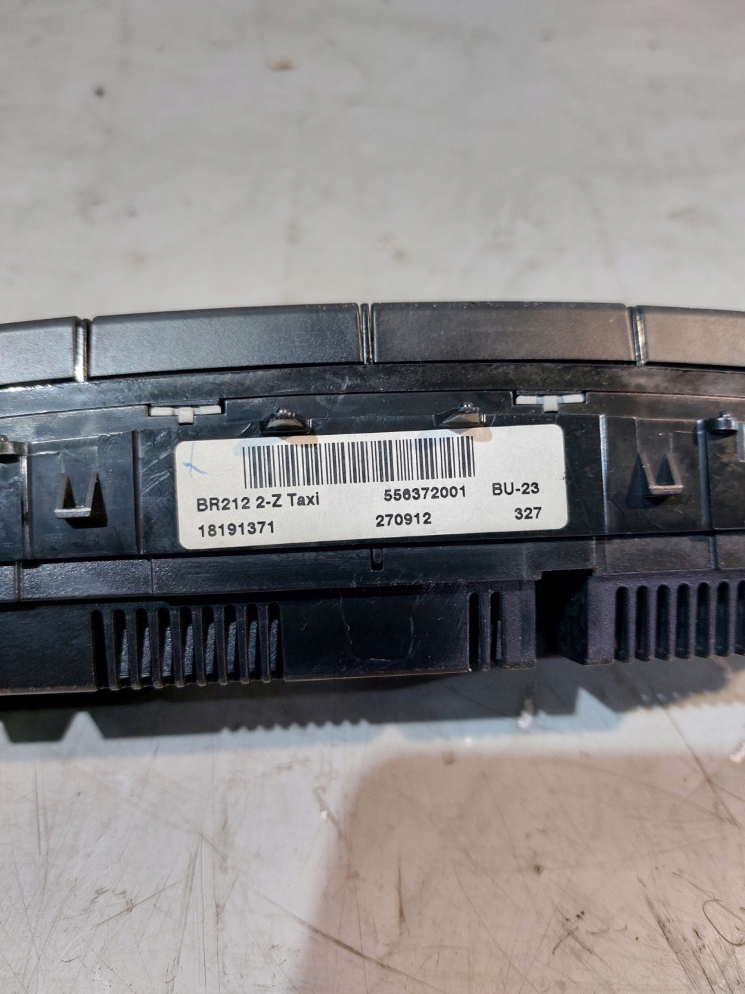PANEL Bouches buses Climatisateur air conditionné MERCEDES W212