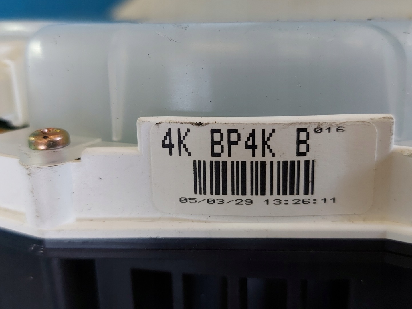 dials clock MAZDA 3 1.6 MZR 4KBP4KB