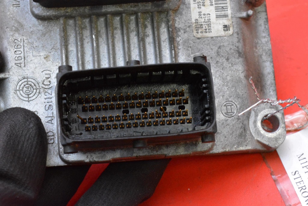 control unit computer of the engine 55353613 OPEL MERIVA A 1.4 16V 90 KM 02-06