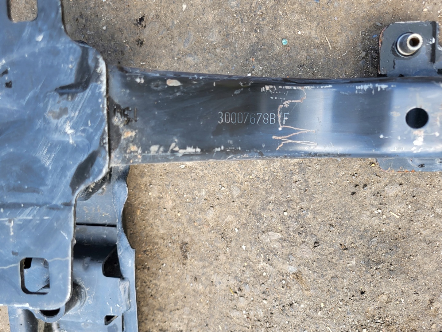 bumper support of the front pillar iron front CITROEN DS3 C3 II OE