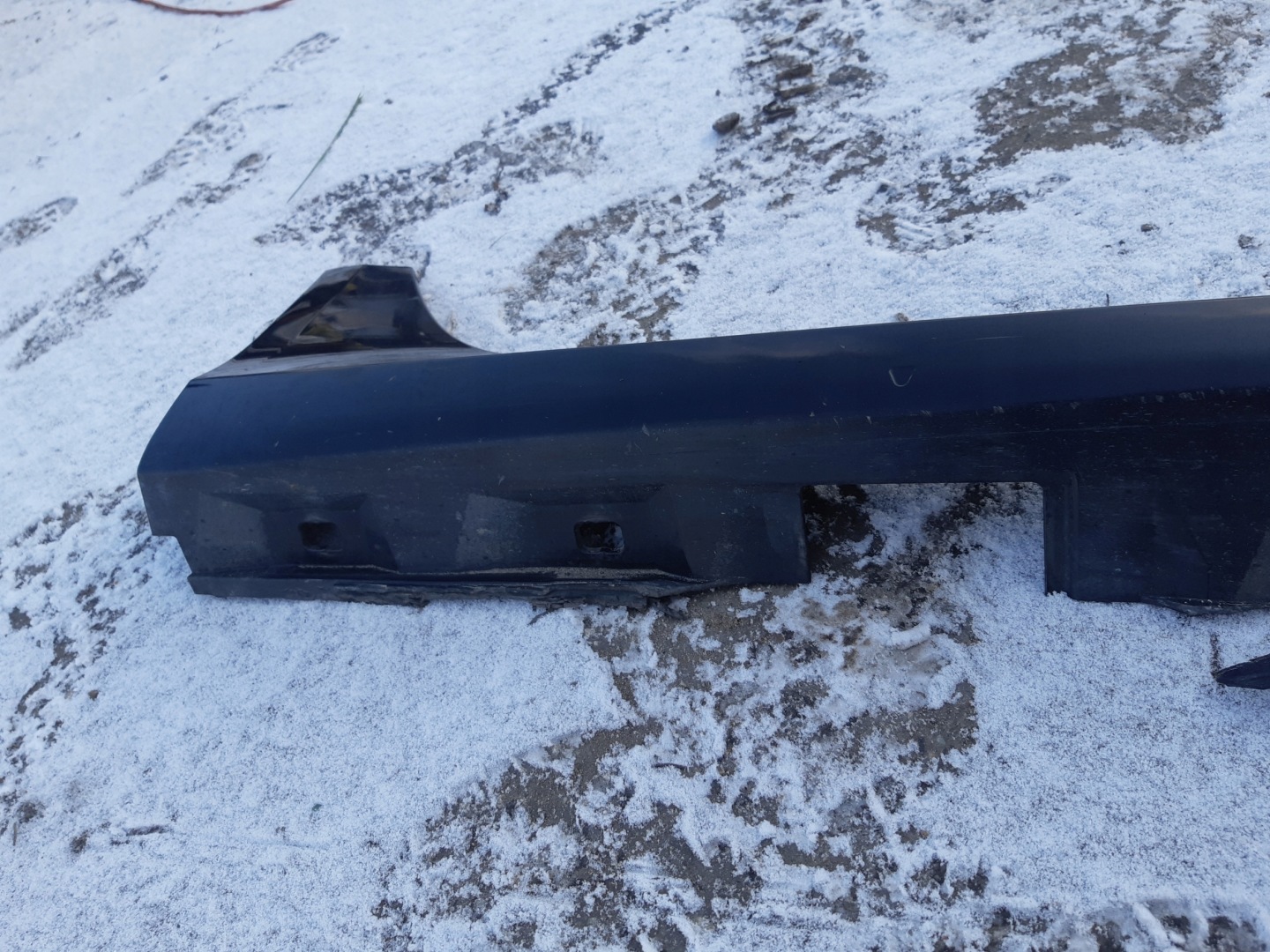 AUDI A6 C7 LZ9Y moulding cap threshold S-LINE right 4G0853856F