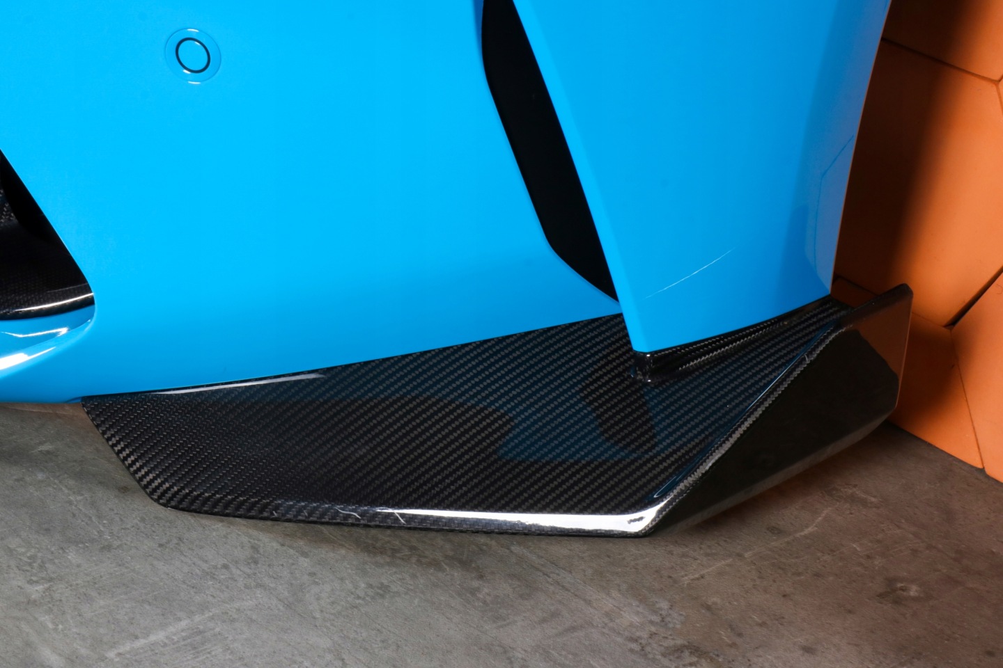 BMW M4 CS Complet Pare choc Avant Avant VOODOO BLUE CARBON