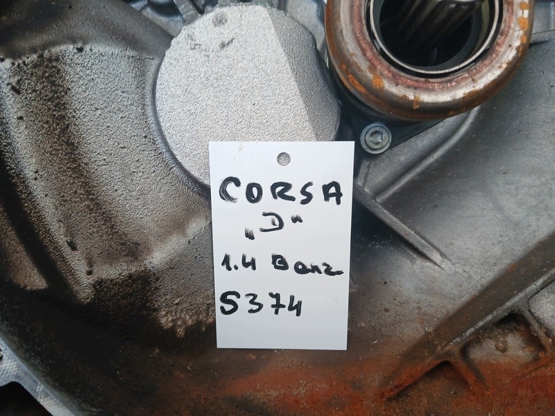 getriebe F17S374 1.4 Opel Corsa E + garantie + OLEJ