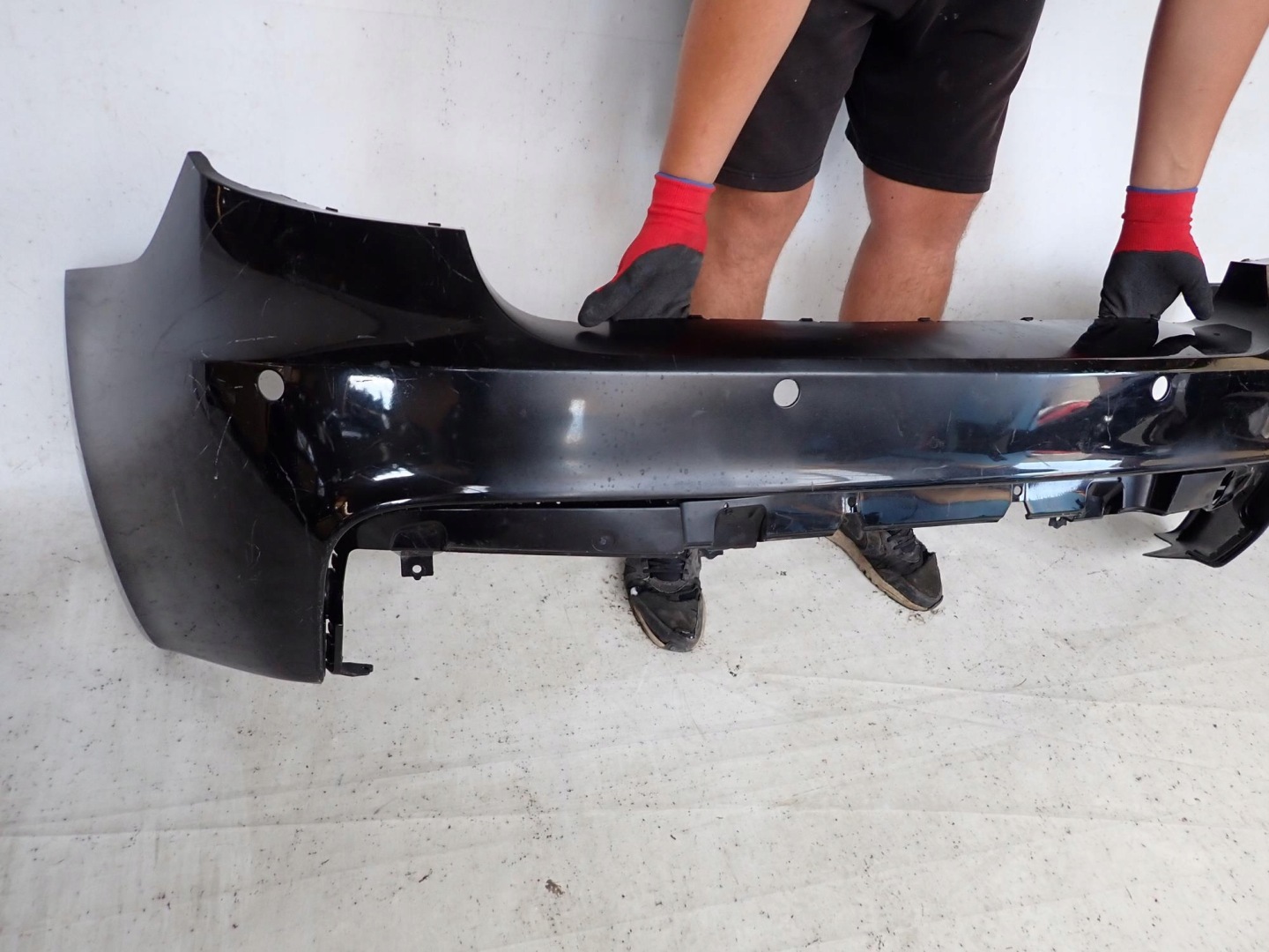 BMW 1 E87 m-packet 04-11 bumper rear part rear PDC