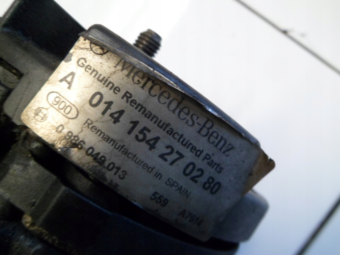 MERCEDES SPRINTER 906 2.2CDI ALTERNATOR A0141542702