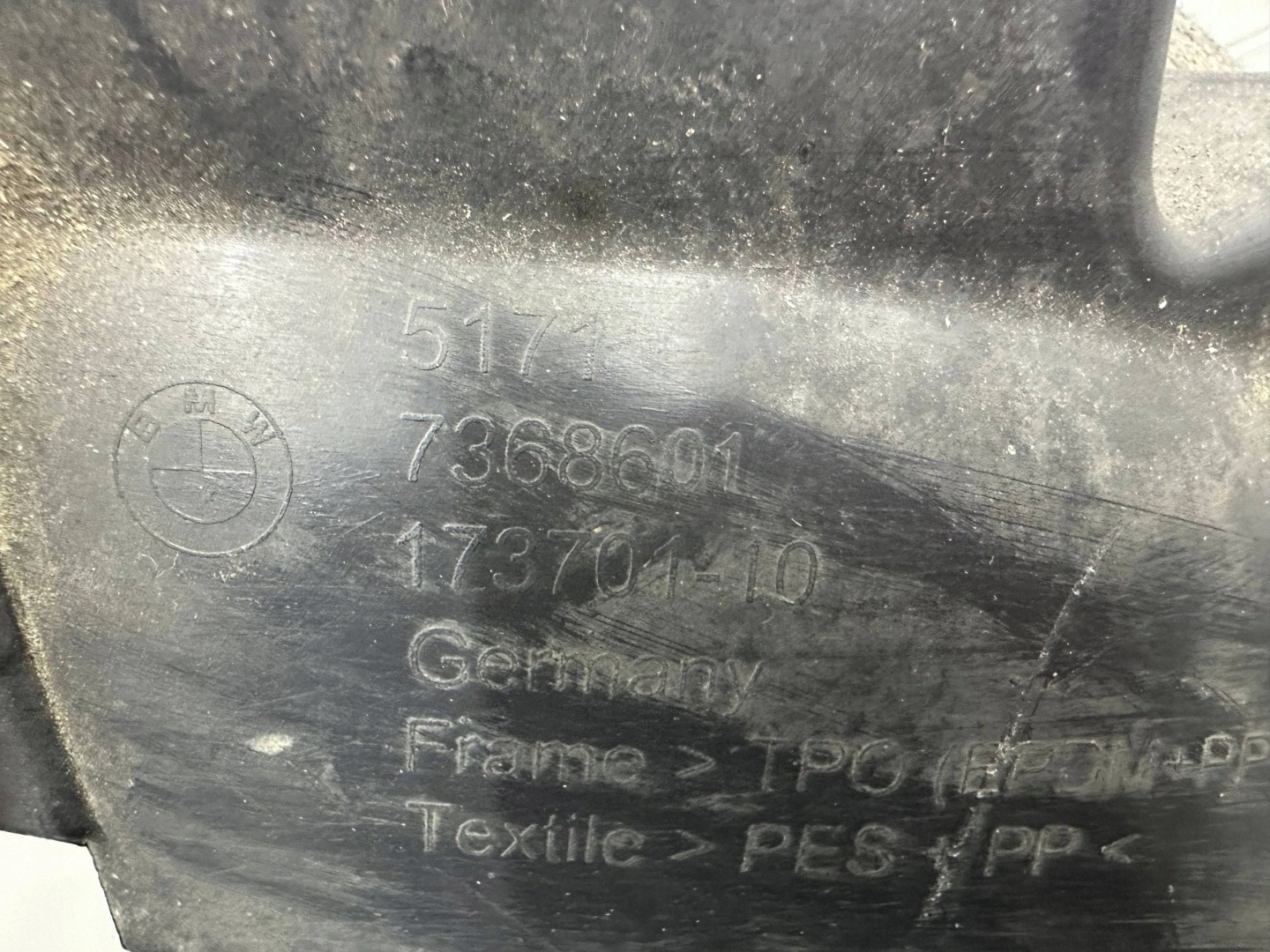 radschale vorne BMW i3 7368601