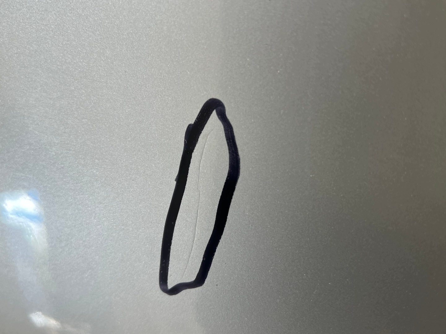 MERCEDES B-class W246 fender right front paint 761