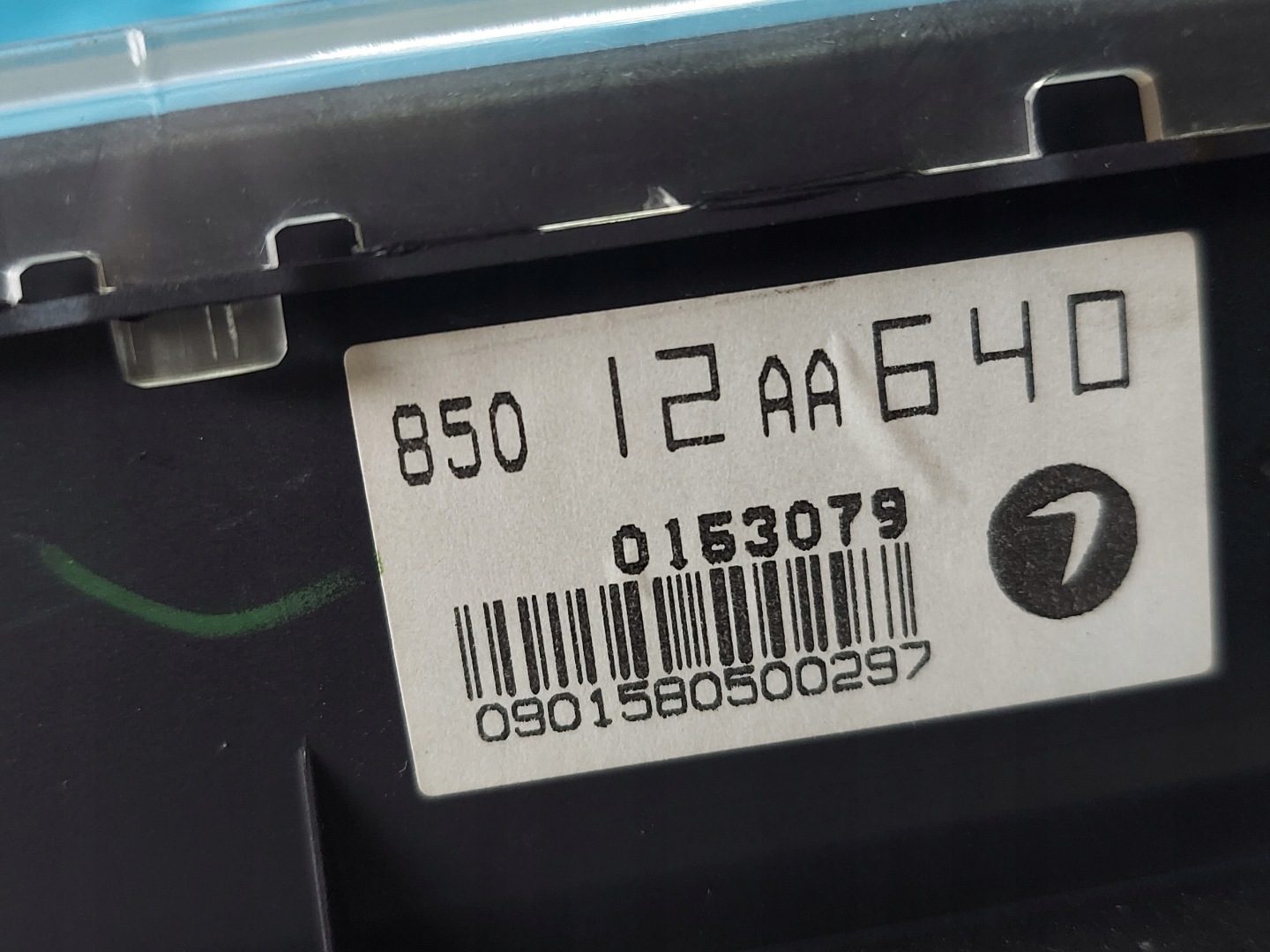 dials clock SUBARU LEGACY 85012AA640