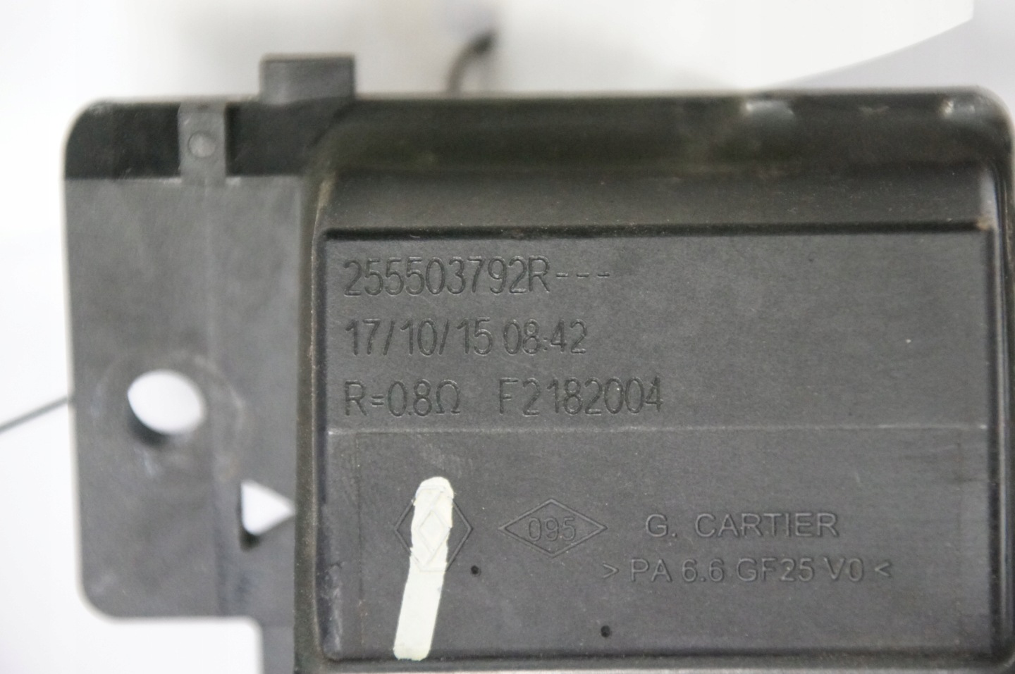 résistance, rhéostat, régulateur ventilateur 255503792R DACIA LODGY