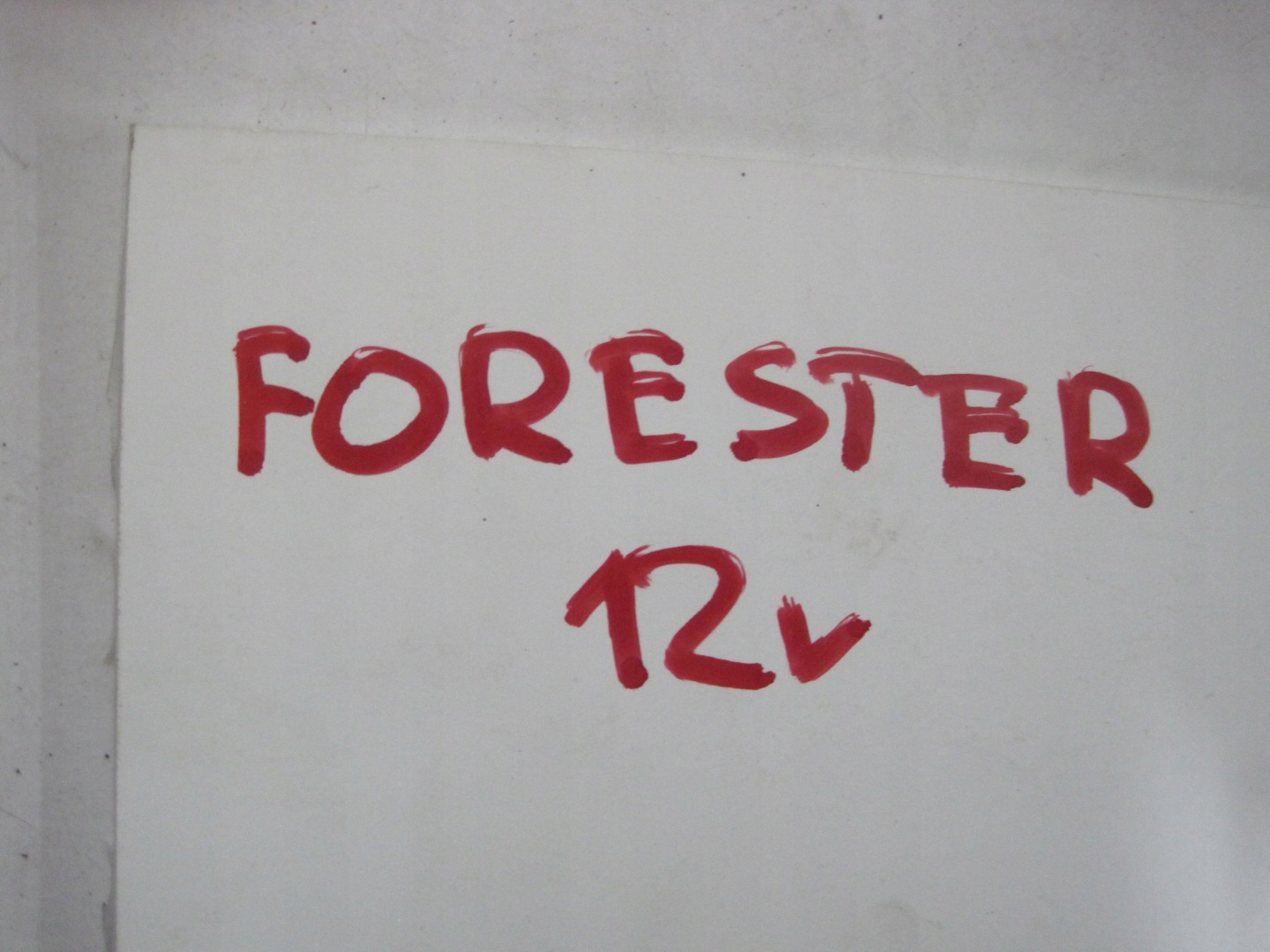 ski ski roof right left SUBARU FORESTER III 12R