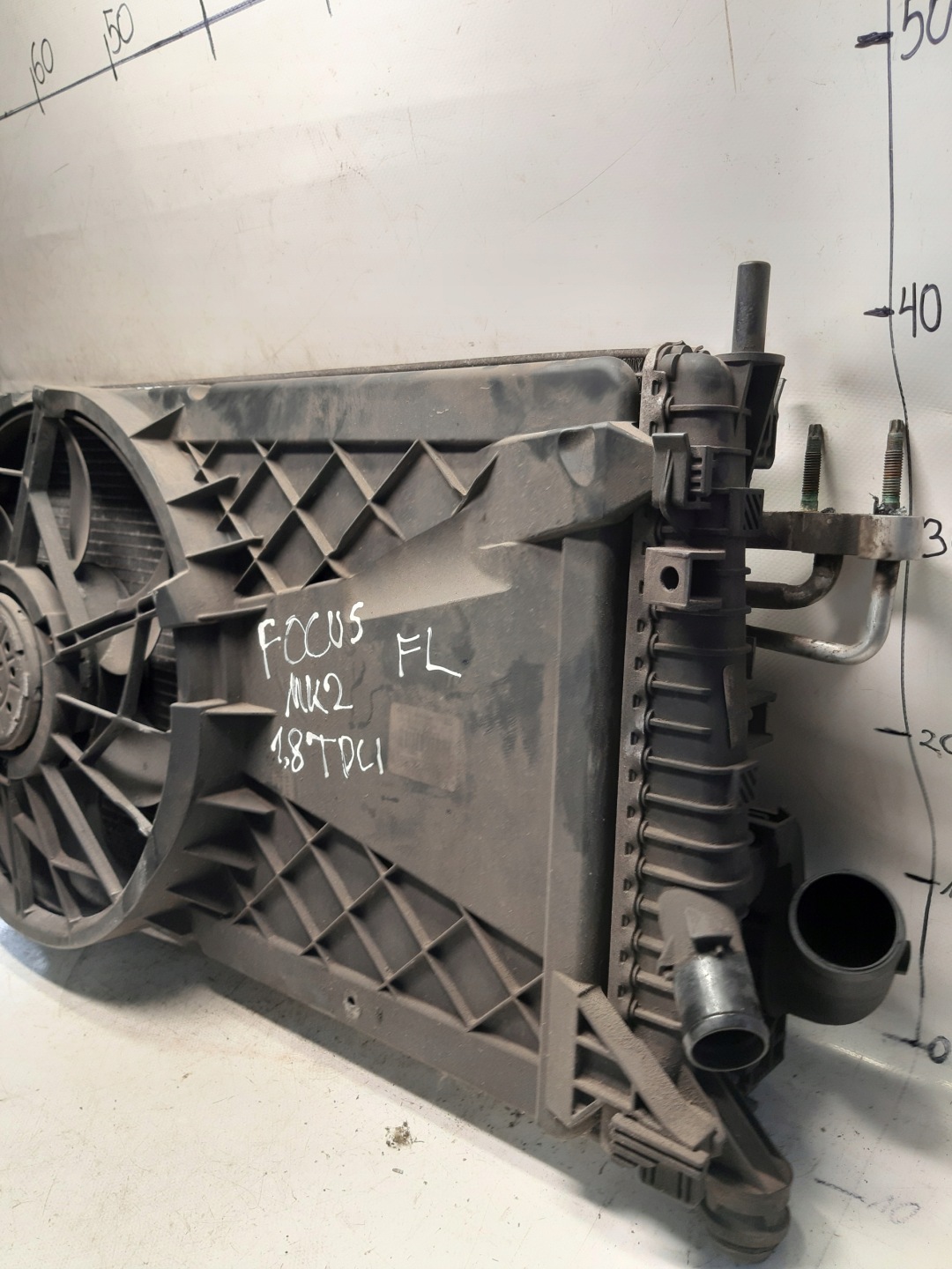 KOMPLET chladiče ventilátor FORD FOCUS MK2 1.8TDCI