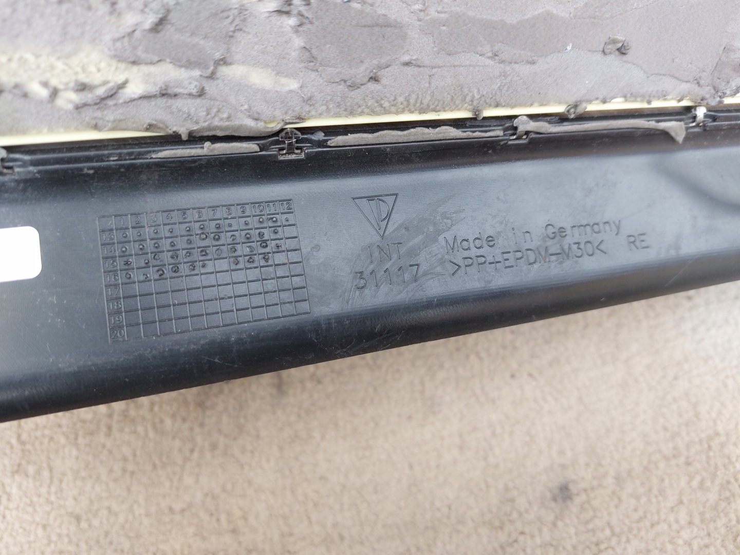 moulding threshold L+P PORSCHE 911 TARGA 4S 16r