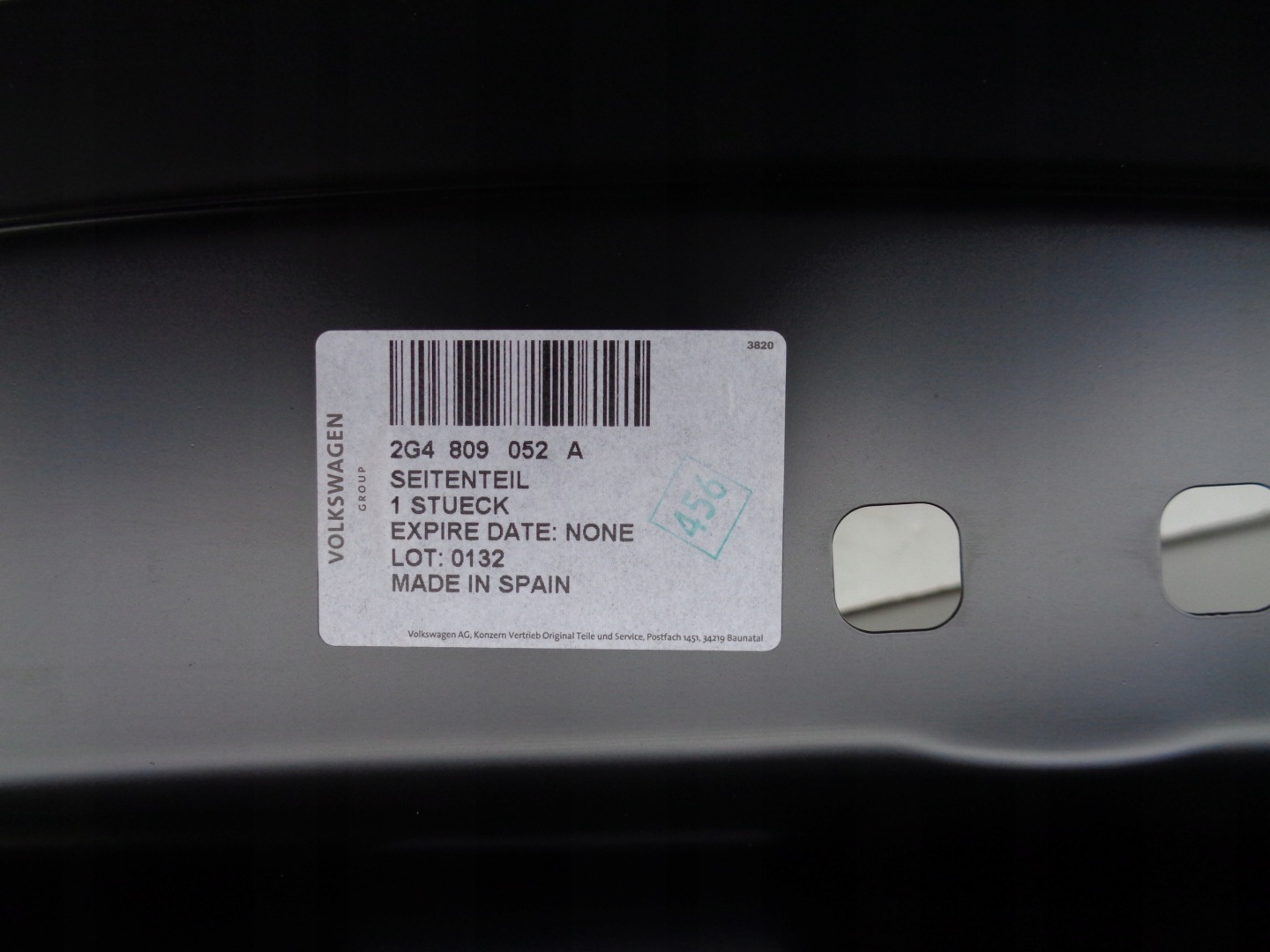 fender right rear VW POLO 2G 2G0 17- NR 50008