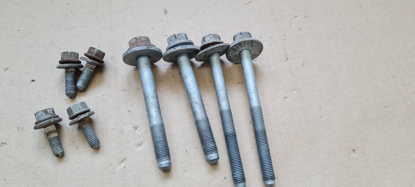 A7 4G screws springing rear part SANEK axle beam siders A6 C7 4G A4 B8 A5