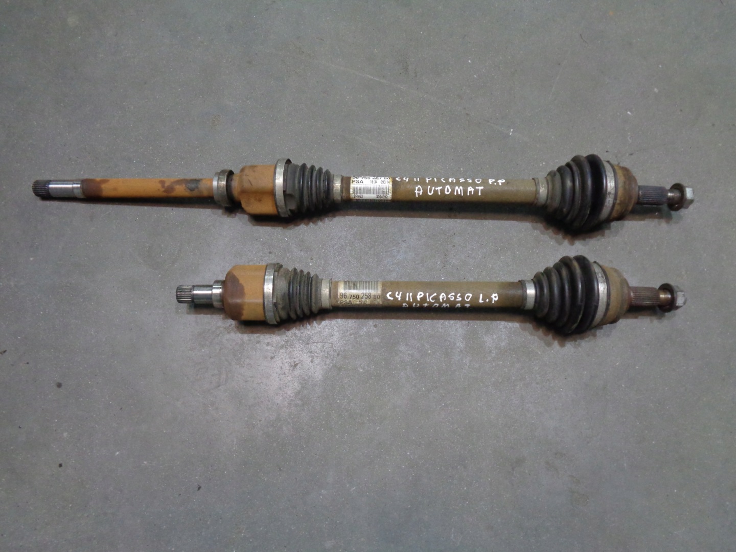 semi-axis front left CITROEN C4 PICASSO II 1.6 HDI