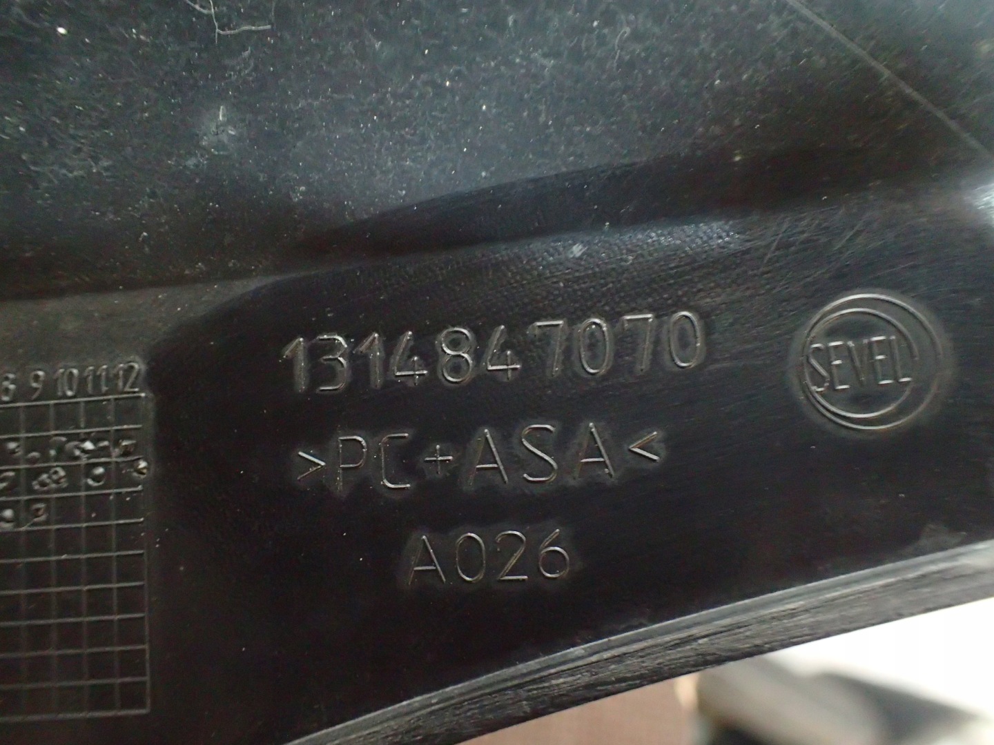 grille PEUGEOT BOXER LIFT 14