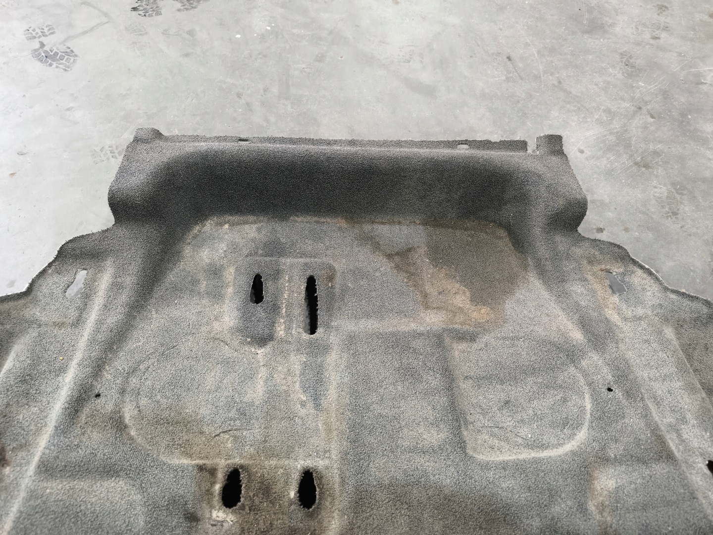 Matte Teppich AUTOTEPPICHE AUDI Q7 4L heck 4L0863367A Original !!!