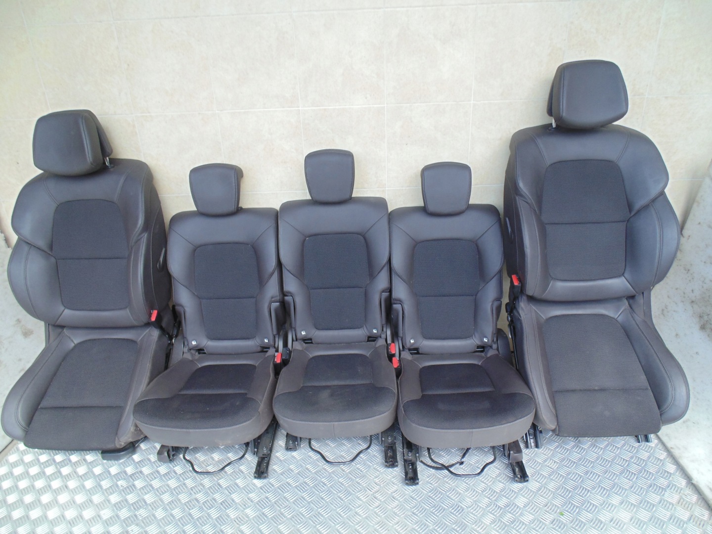 SEATS POL LEATHER RENAULT ESPACE V