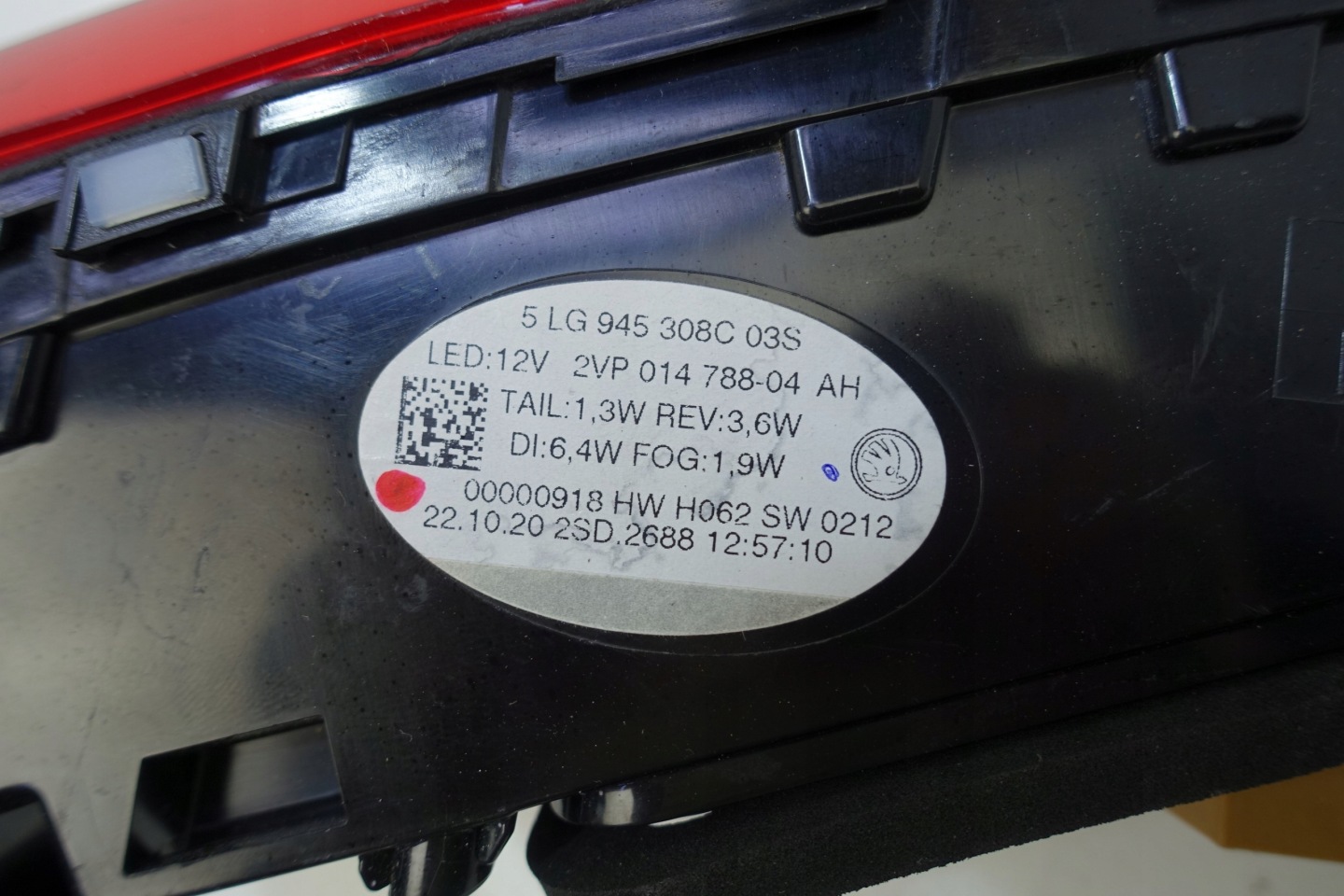 light right rear part right rear SKODA ENYAQ 5LG