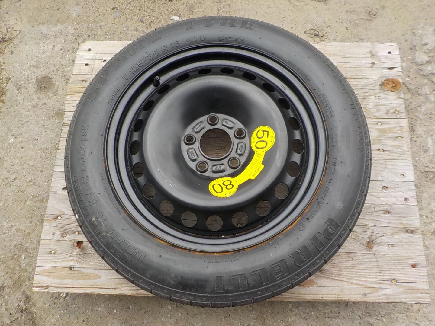 VOLVO S40 II V50 C30 ruota di scorta R16 5x108 30683913