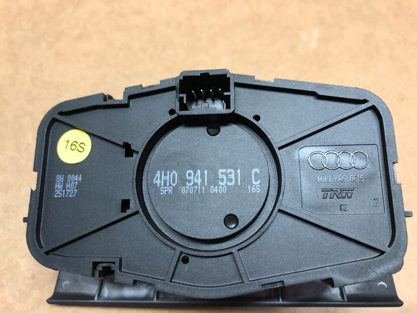 AUDI A8 4H D4 interruttore luci 4H0941531C