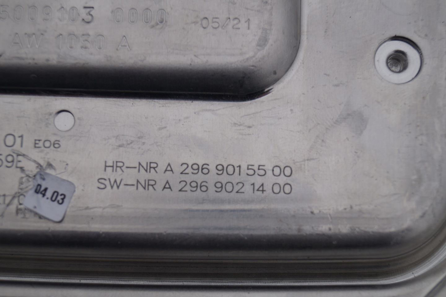 control unit control unit module MERCEDES GLE A296 296