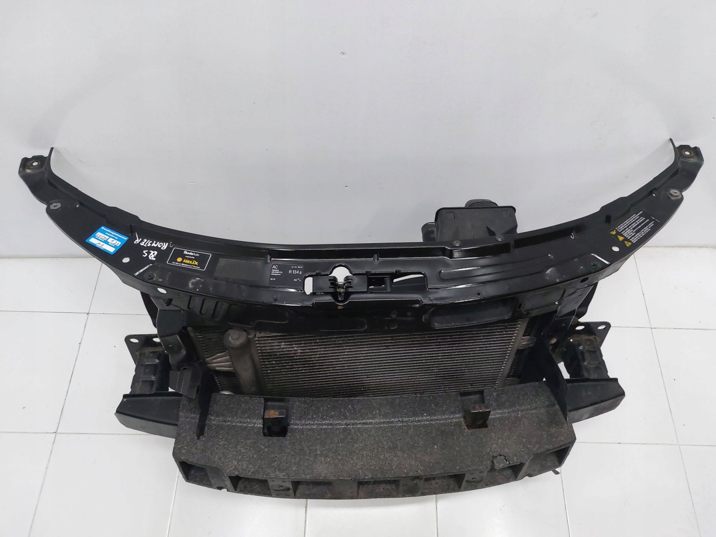 ROOMSTER PRAKTIK FABIA II 1.9 TDI front panel, wall radiator fan