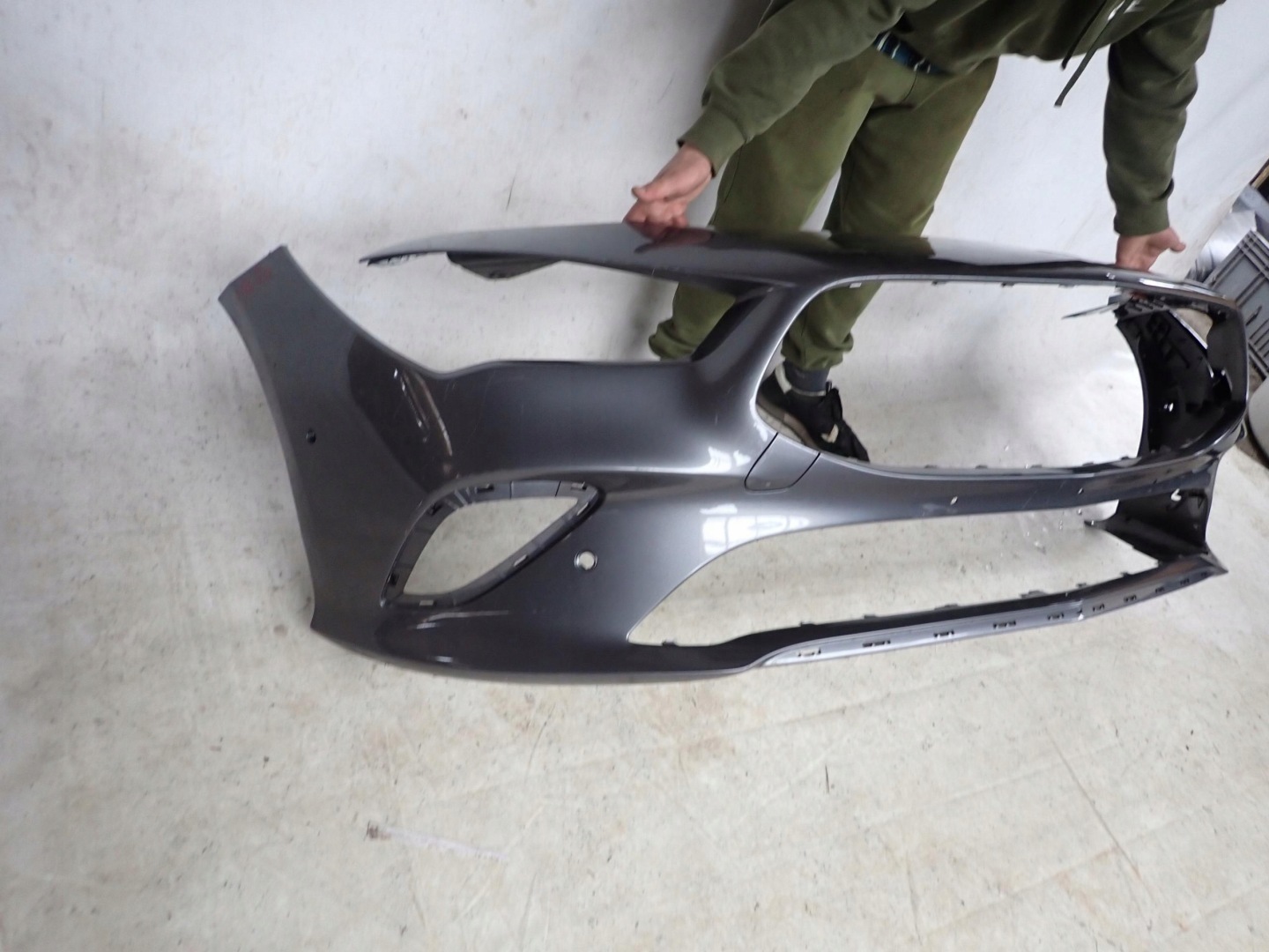 MERCEDES CLA C118 W118 19- bumper front front PDC