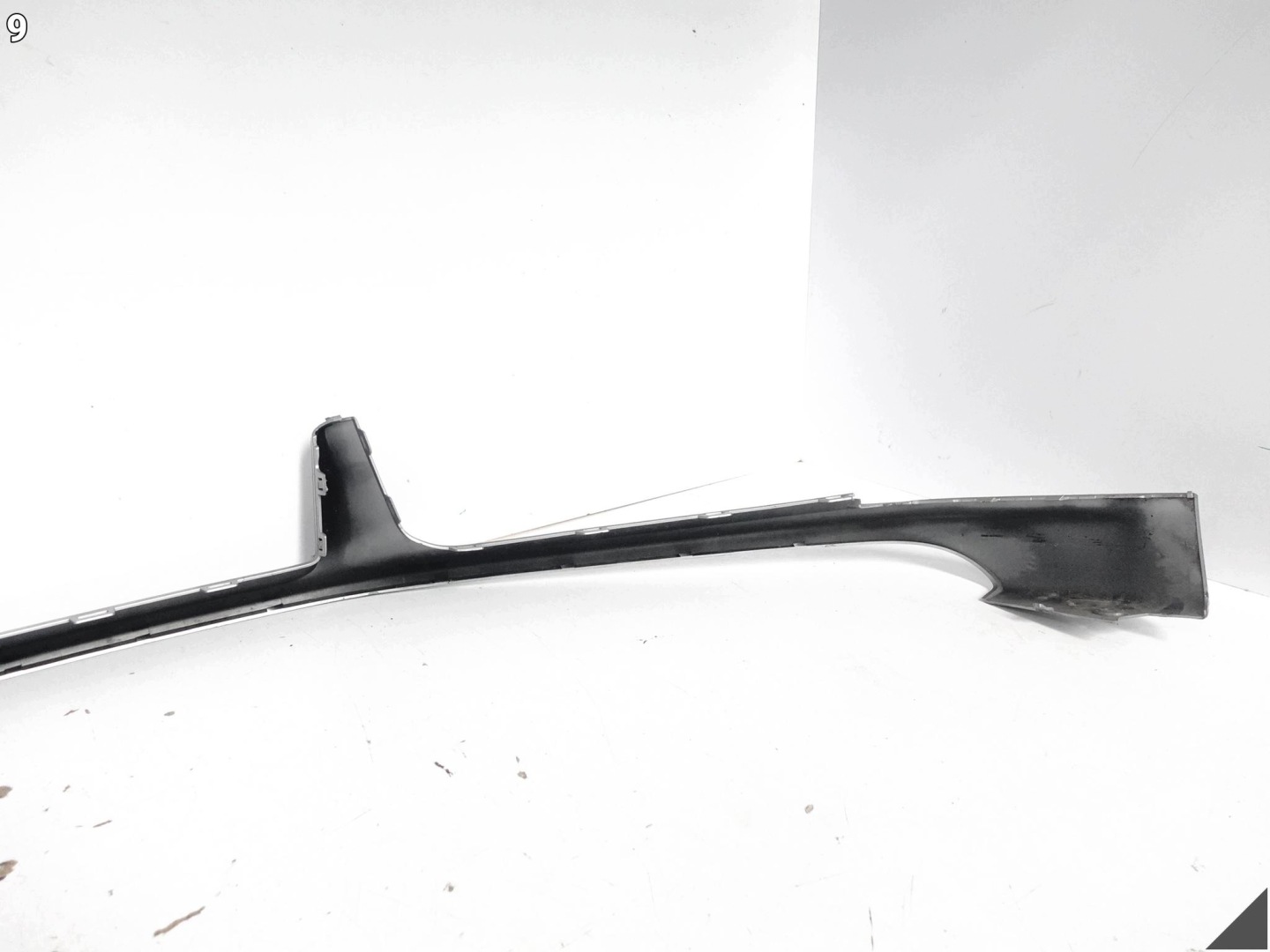 PORSCHE 911 992 TURBO S 20- SPOILER accessories W bumper front GT SILBER