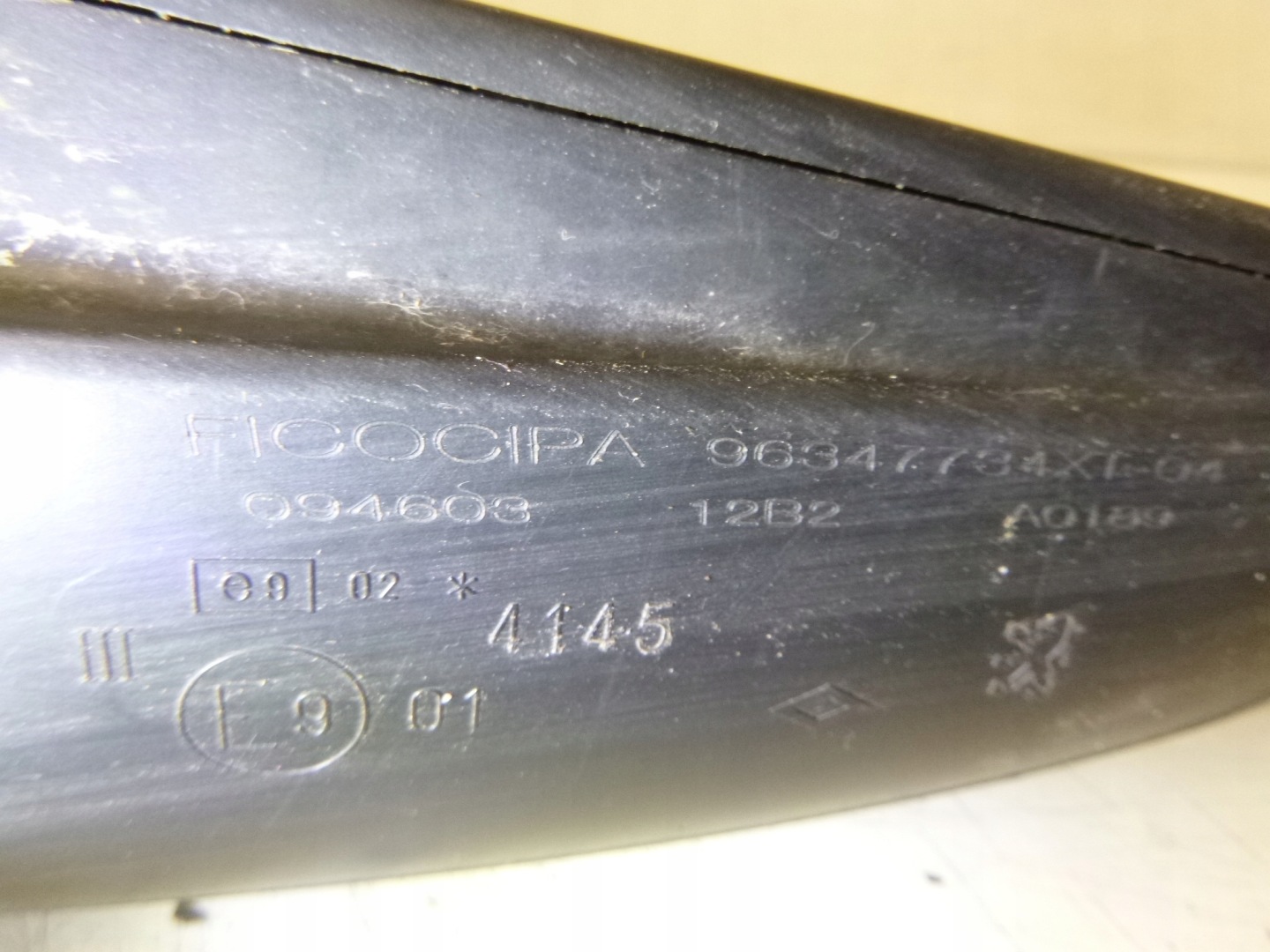mirror right Peugeot 307SW EZRC 6 Pin 2002r.