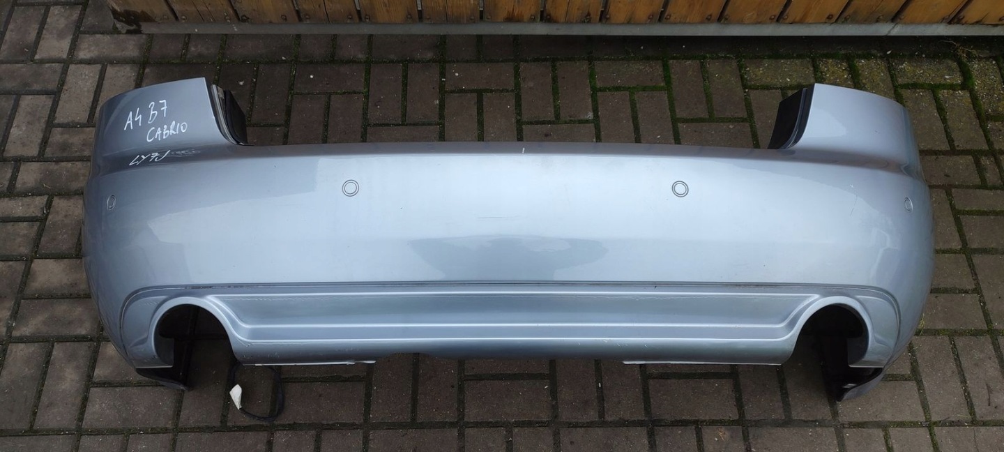 bumper rear part rear PDC Audi A4 B7 Cabrio LY7J