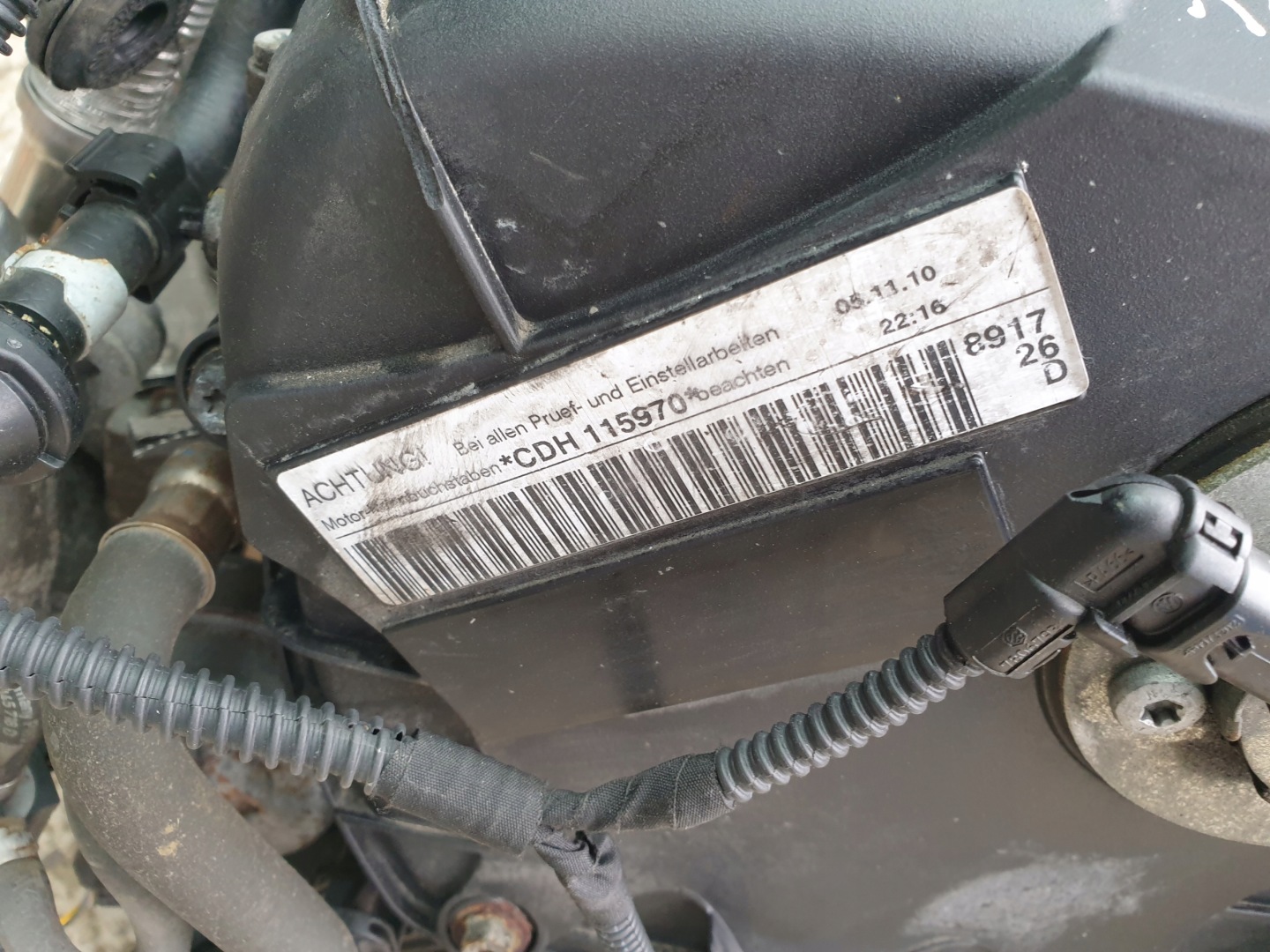 engine 1.8 TSI CDH CDHB SEAT EXEO 160KM 124 TYS KM 2011 rok