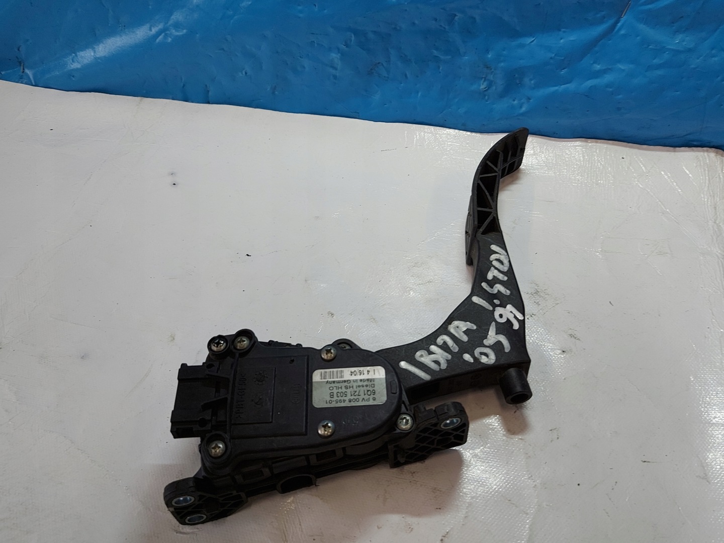 accelerator pedal IBIZA 2005R 1.4 TDI