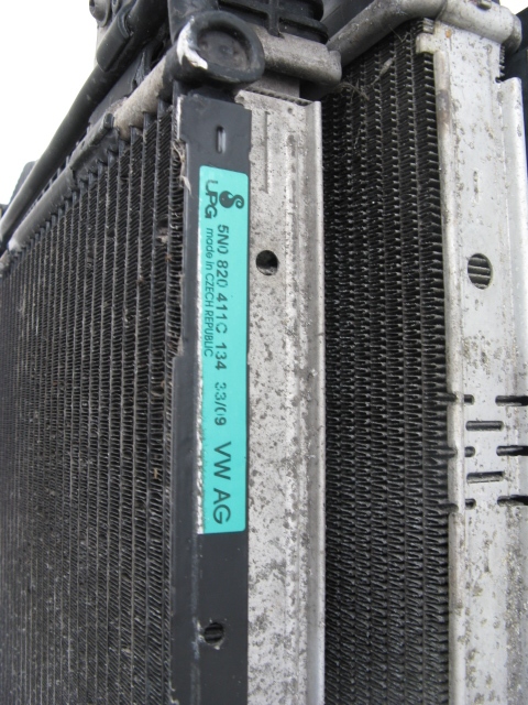 radiatore VENTOLA VW TIGUAN e 5N 2.0 TDI
