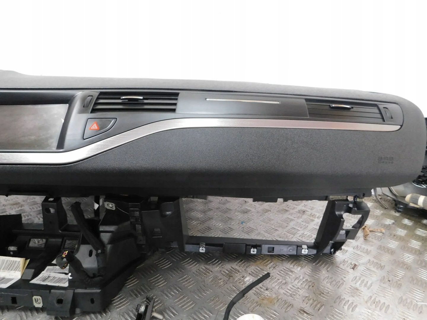 dashboard console airbag tension belts CITROEN C5 III 08
