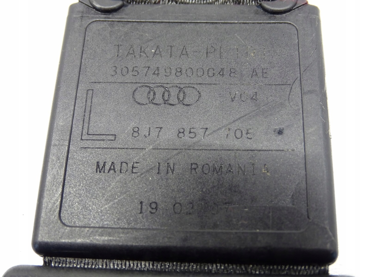 tension belt safety left front front AUDI TT 8J 8J7857705