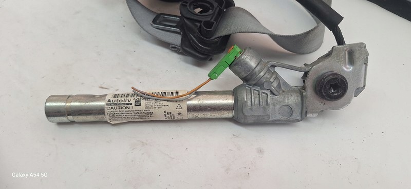 tension belt safety right front OPEL CORSA D 607707600E