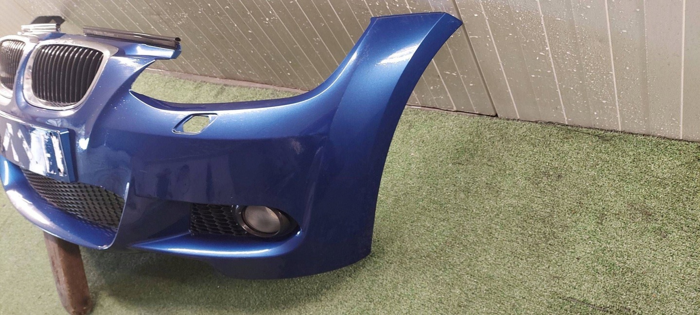 bumper BMW 3 E92 E93 05-10 m-packet LAK: 381 LEMANSBLAU METALLIC