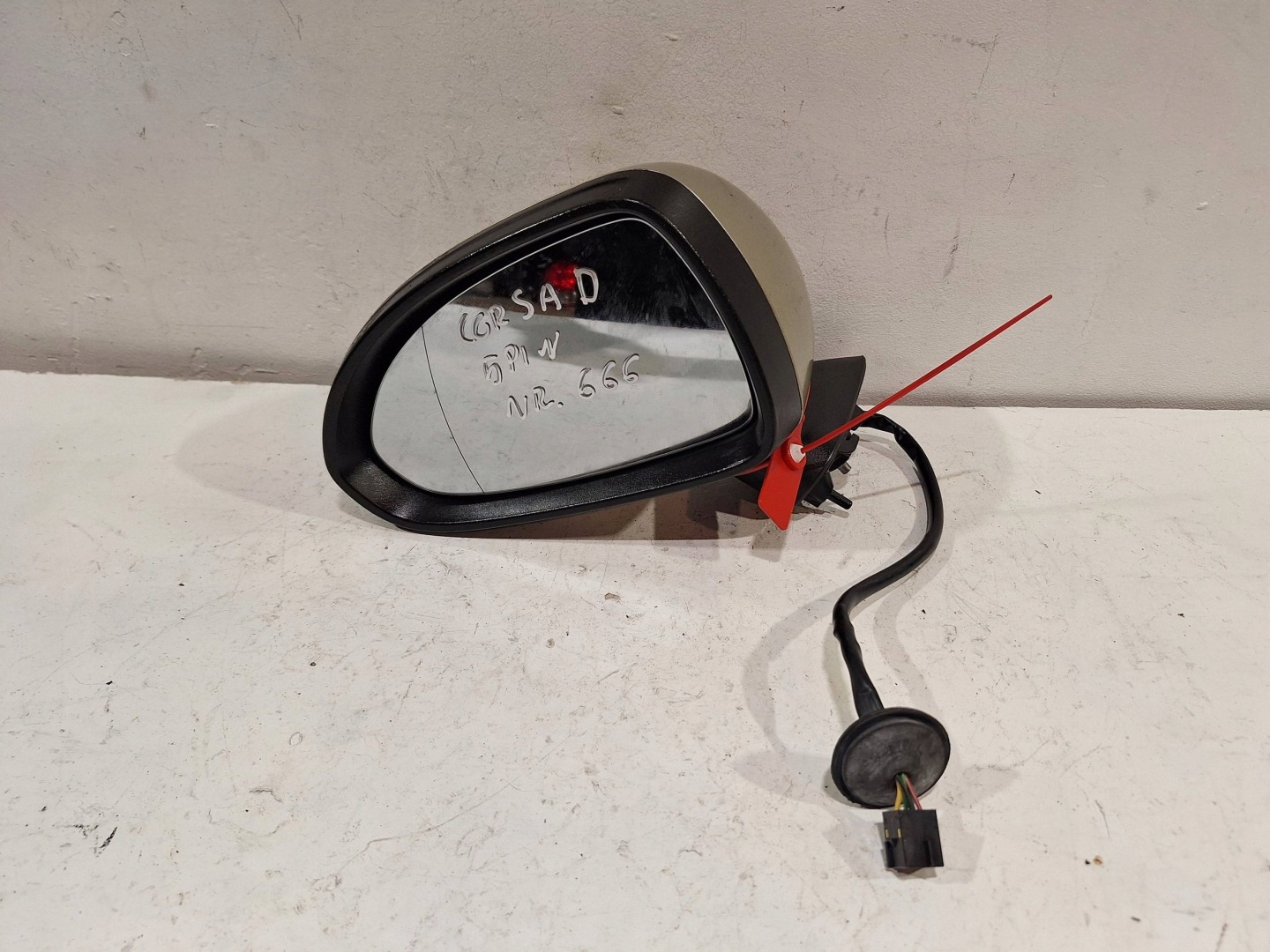 mirror exterior left OPEL CORSA D 5 PIN 06