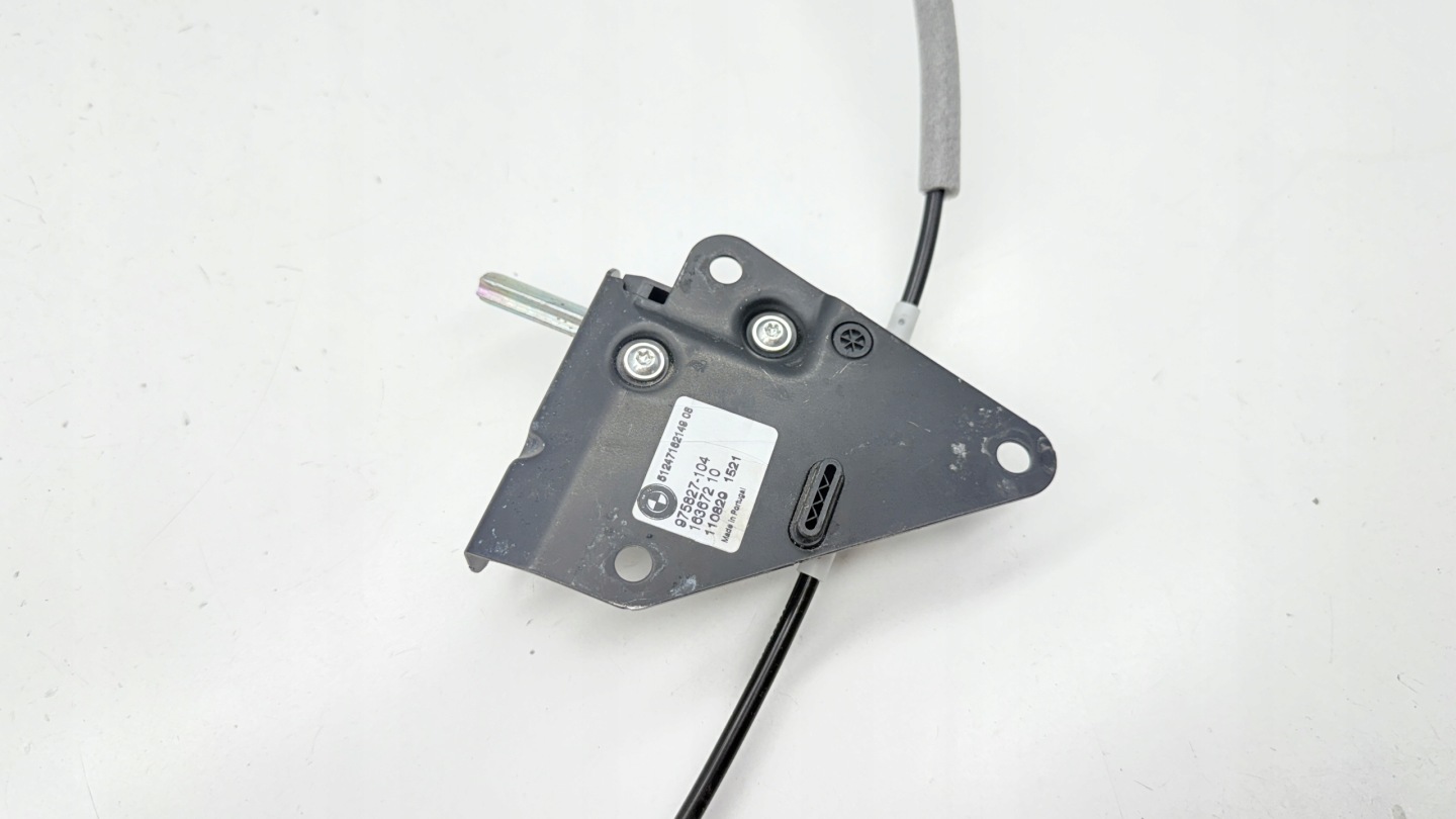 BMW X5 E70 lock bonnet BURTY boot left right KOMPLET 7162147 7149630