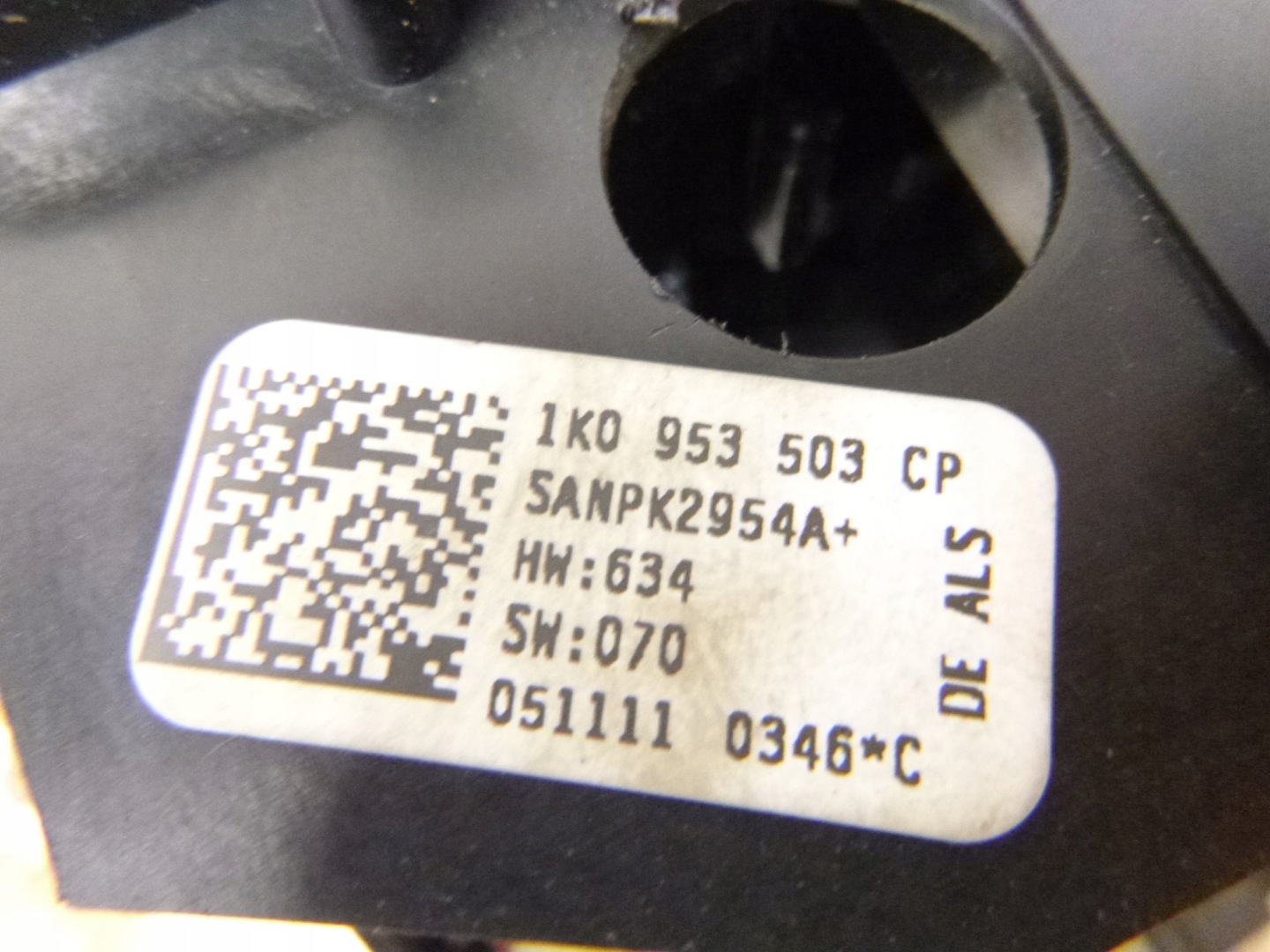 switch PAJAK VW GOLF V TOURAN JETTA 03-09 MFA TEMPOMAT 1K0953549AF