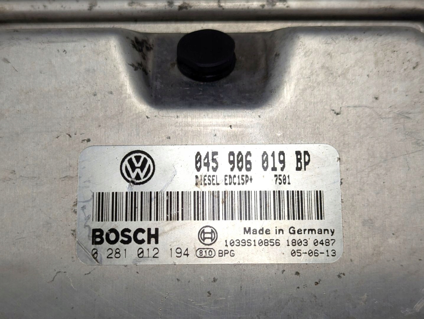 unité de commande électronique uce moteur Volkswagen Polo 4 facelift 2005 045906019BP