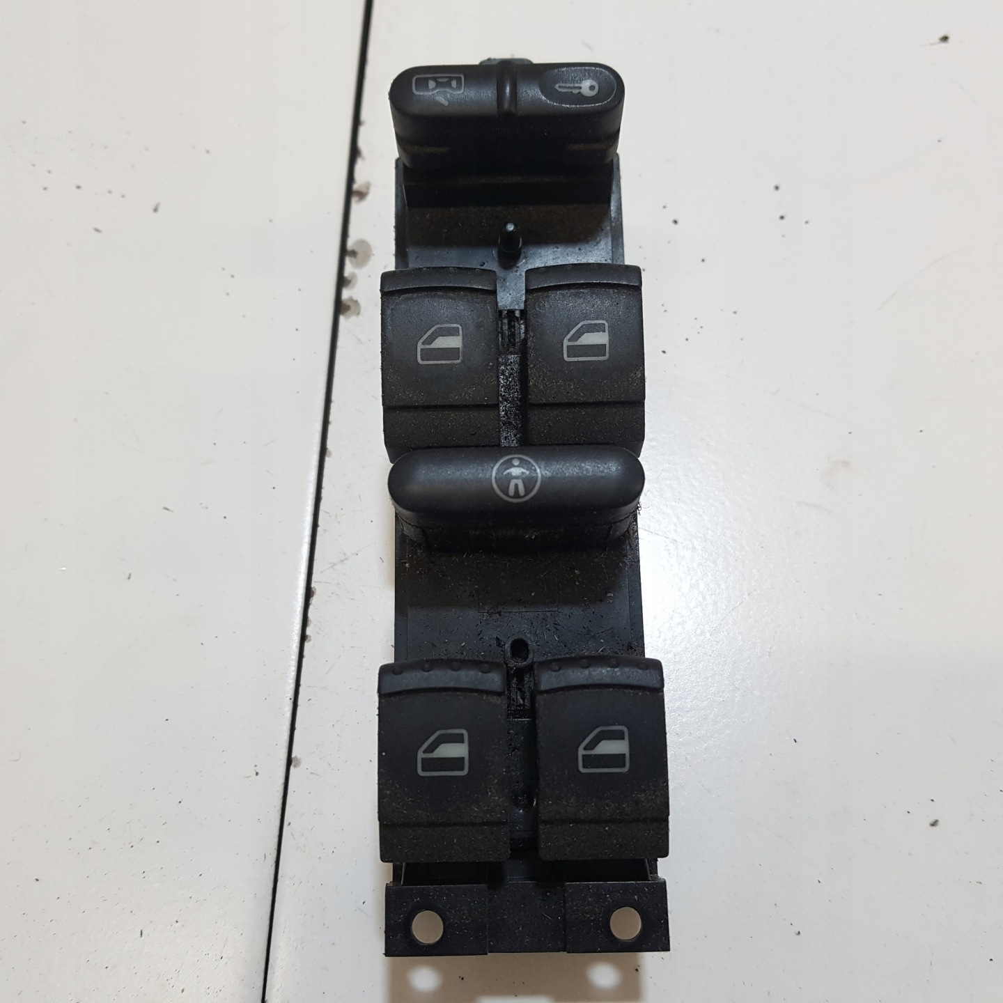 control panel of the window driver´s VOLKSWAGEN GOLF 4 1J4959857B